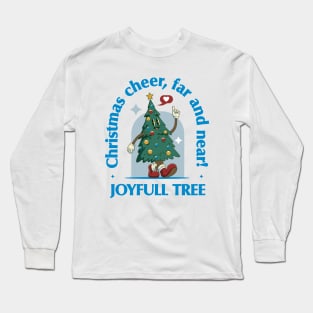 Joyful Christmas Tree Long Sleeve T-Shirt